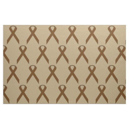 Brown Standard Ribbon by Kenneth Yoncich Fabric
