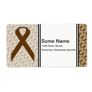 Brown Standard Ribbon by Kenneth Yoncich Label