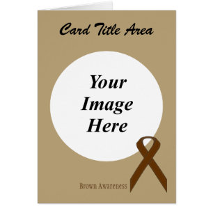 Brown Standard Ribbon Template by Kenneth Yoncich