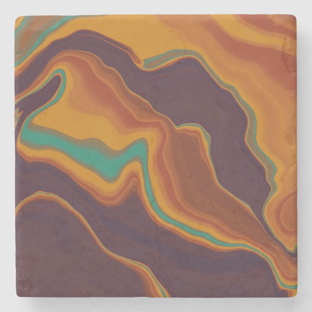 brown stone coaster (Front)