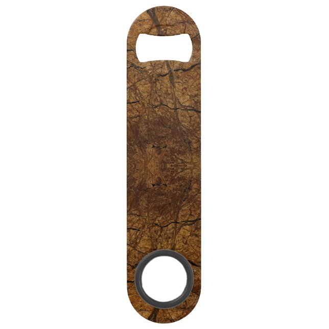 Brown Stone Pattern Father's Day Bar Key (Front)