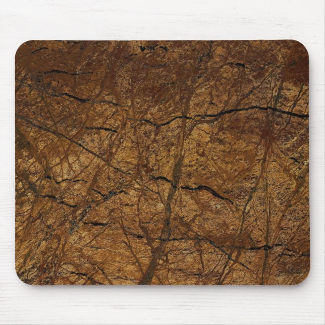Brown Stone Pattern Mouse Pad (Front)