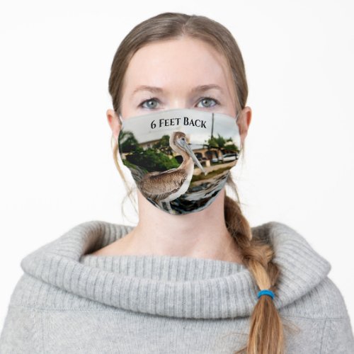Brown Stork Birds Animals Nature Tropical Adult Cloth Face Mask