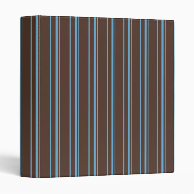 Brown Striped Binder (Front/Spine)