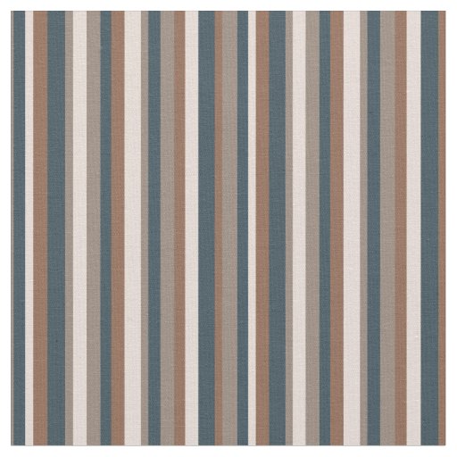 Brown Striped Fabric