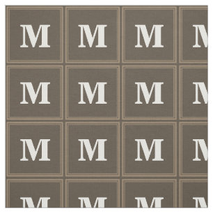Brown stripes fabric