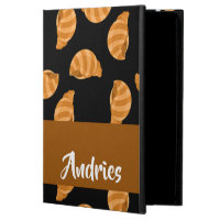 Brown stripes sea shells pattern powis iPad air 2 case