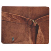 Brown Suede With Strap And Buckle Journal (Outside)
