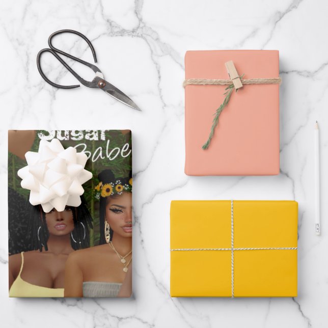 Brown Sugar Babes Gift Wrap 13 (Front)