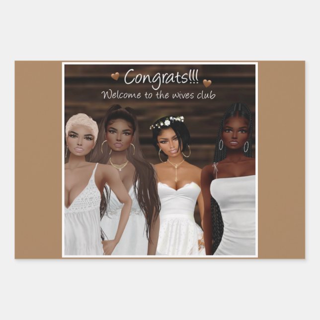 Brown Sugar Babes Gift Wrap 4 (Front)