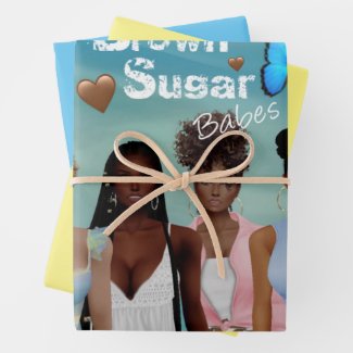 Brown Sugar Babes Gift Wrap 4