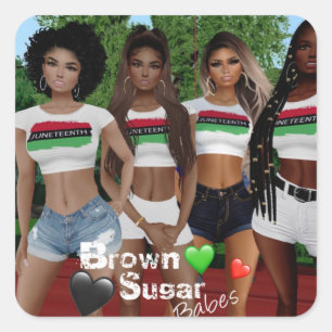 Brown Sugar Babes Stickers 4