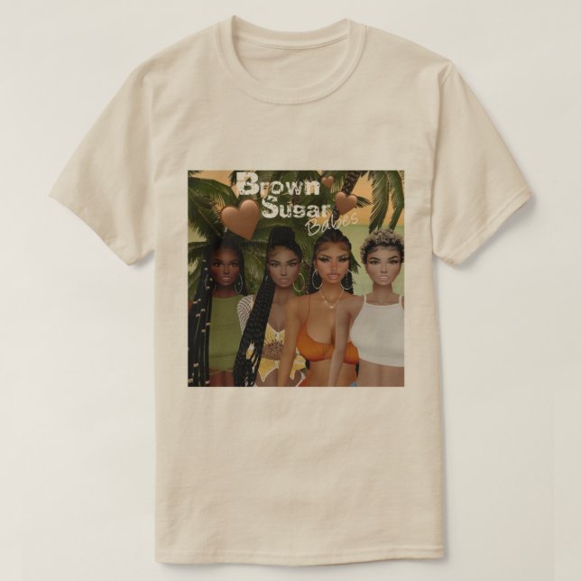 Brown Sugar Babes T-Shirt 13 (Design Front)