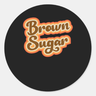 Container Label - Brown Sugar Sticker for Sale by BeautifulHues