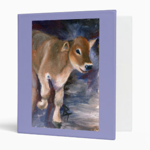 Brown Swiss Calf Binder