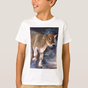 Brown Swiss Calf Kids Tshirt