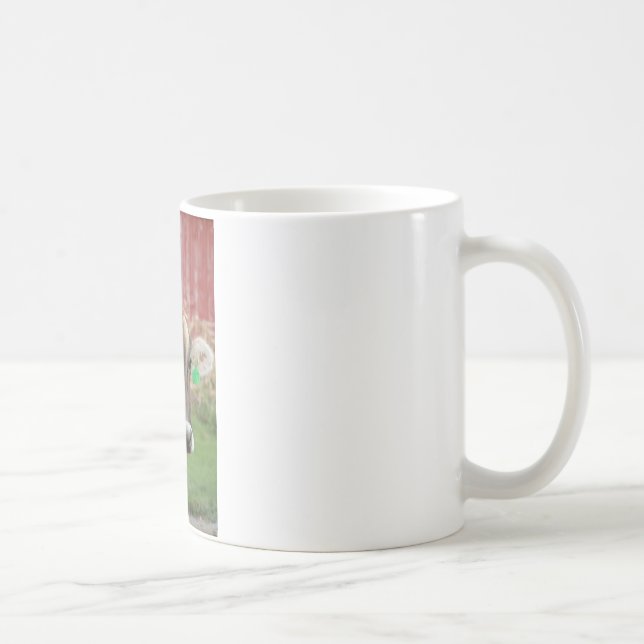 Brown Swiss Cow Coffee Mug (Right)