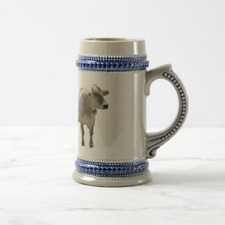 Brown Swiss Stein