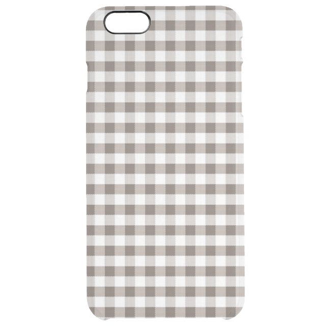 Brown Table Cloth Pattern Uncommon iPhone Case (Back)