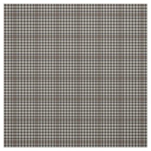 Brown Tartan Plaid Fabric