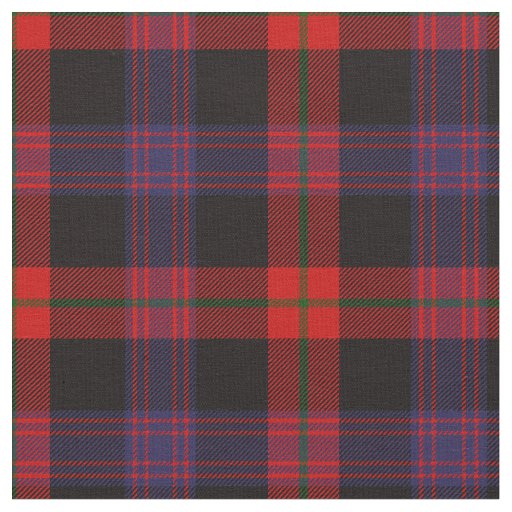 Brown Tartan Print Fabric