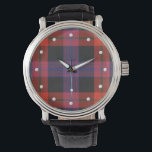 Brown Tartan Watch<br><div class="desc">TARTAN BROWN A tartan plaid associated with the name Brown shown here in its traditional colors.</div>