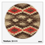 Brown/Terra Cotta Pattern Wall Sticker