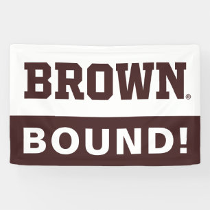 Brown Text Logo Banner