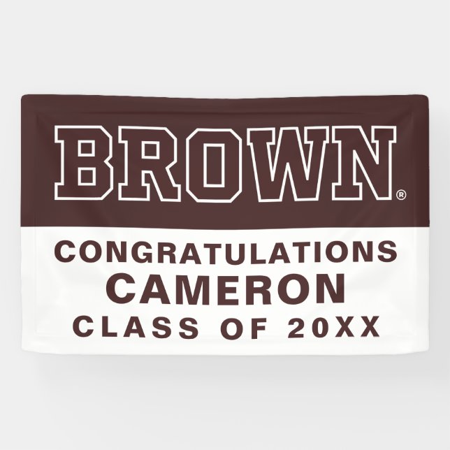 Brown Text Logo Banner (Horizontal)