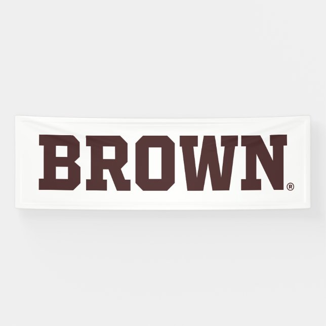 Brown Text Logo Banner (Horizontal)