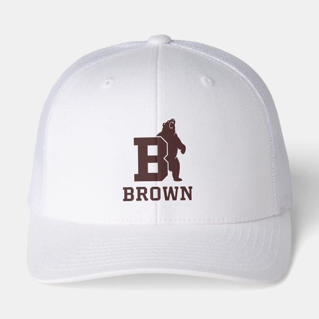 Brown Text Logo & Bear (Front)