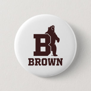 Brown Text Logo & Bear Button