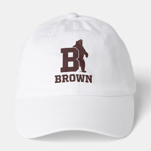 Brown Text Logo & Bear Hat
