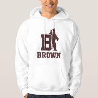 Brown Text Logo & Bear