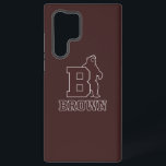 Brown Text Logo & Bear Samsung Galaxy S22 Ultra Case<br><div class="desc">Check out these Brown University designs! Get all the latest Brown Bear gear here. All of these Zazzle products are customizable with your class year,  name,  and club. These products make perfect gifts for the Brown University student,  alumni,  family,  friend,  or fan in your life.</div>