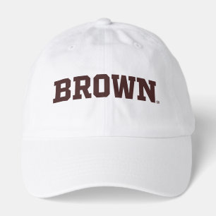 Brown Text Logo Hat