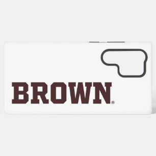 Brown Text Logo Samsung Galaxy S22 Ultra Case