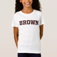 Brown Text Logo