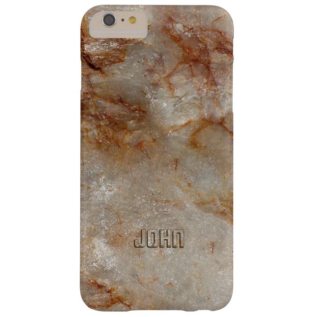 Brown Tones Marble Stone Pattern Case-Mate iPhone Case (Back)