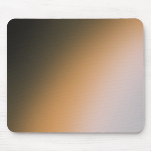 Brown Tones Ombre Gradient Blur Abstract Design Mouse Pad