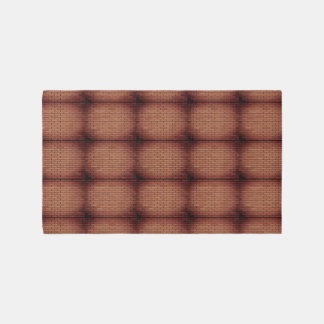 Brown Tones Squared Rug