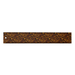Brown Tortoise print Ruler