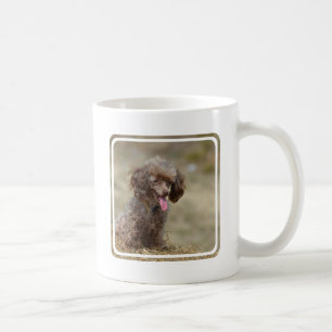 Brown Toy Poodle Coffee Mug