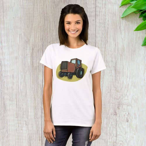Brown Tractor T_Shirt