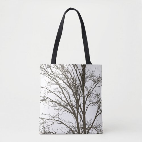 Brown Tree Branches Tote Bag