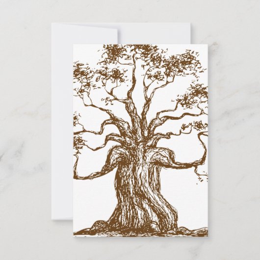 Brown Tree Illustration (Front)
