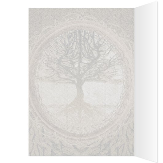 Brown Tree of Life Pattern (Inside (Left))
