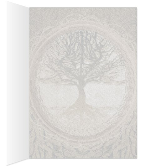 Brown Tree of Life Pattern (Inside (Right))