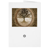 Brown Tree of Life Pattern Cards (Back)