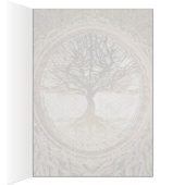 Brown Tree of Life Pattern Cards (Inside (Right))